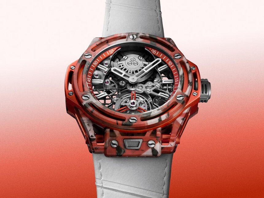 Big Bang Tourbillon Novak Djokovic Goat Edition Orange. Foto: Hublot
