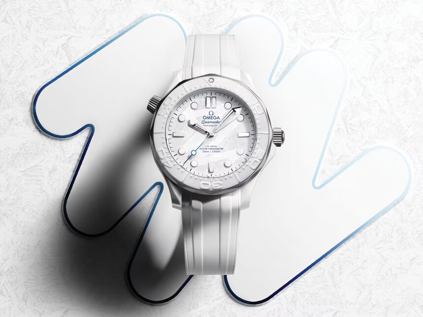 La edición más reciente Omega Milano Cortina 2026 en forma de Seamaster Diver 300M. Foto: Omega