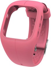 Correa de silicona unisex Polar para reloj A300 rosa