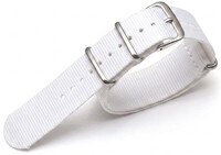correa de nailon Ricardo Kronplatz, blanco, NATO