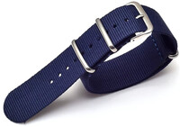 correa de nailon Ricardo Kronplatz, azul, NATO