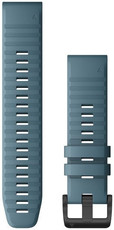 Correa de silicona Garmin 22mm (para Garmin Fenix 8/7/6 (47mm), Epix 2 y otros), azul V5, QuickFit, 010-12863-03