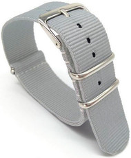 Correa de nailon Ricardo, gris V2, NATO