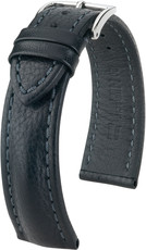 Correa de piel negra Hirsch Lucca L 04902050-2 (Teletina)
