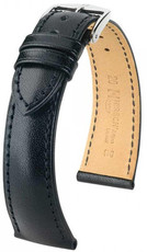 Correa de piel negra Hirsch Siena L 04202050-2 (Teletina)