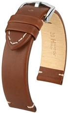 Correa de piel marrón Hirsch Ranger L 05402070-2 (Teletina)