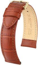Correa de piel marrón Hirsch Duke M 01028170-1 (Teletina)