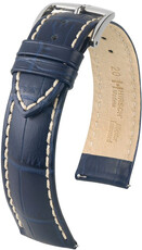 Correa de piel azul oscuro Hirsch Modena L 10302880-2 (Teletina)