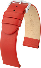 Correa de piel roja Hirsch Scandic M 17852020 -2 (Teletina)