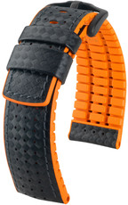 Correa negra Hirsch Ayrton L 0917692050-5 (Teletina / caucho natural)