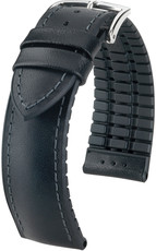 Correa negra Hirsch James L 0925002050-2 (Teletina / caucho natural)