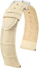 Correa de piel beige Hirsch Duke M 01028190-2 (Teletina)