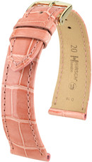 Correa de piel rosa claro Hirsch London M 04307123-1 (Piel de aligátor) Hirsch selection