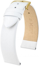 Correa de piel blanca Hirsch Toronto M 03702100-1 (Teletina)