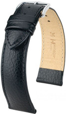 Correa de piel negra Hirsch Kansas XL 01502250-2 (Teletina)