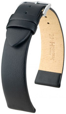 Correa de piel negra Hirsch Toronto M 03702150-2 (Teletina)