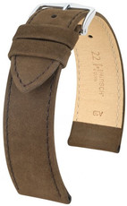 Correa de piel marrón oscuro Hirsch Osiris M 03433110-2 (Teletina)