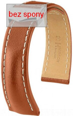 Correa de piel marrón Hirsch Navigator 07002470-2 (Teletina)