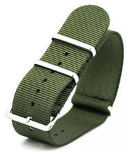 Correa de nailon Ricardo, verde, NATO