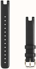 correa de cuero Garmin 14mm (para Lily), negro V1, 010-13068-A5