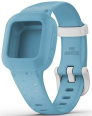 Correa de plástico Garmin (para Vívofit junior 3), azul, 010-12469-42