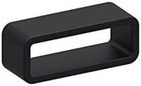 Bucle de silicona Ricardo, black