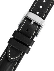Correa de piel negra Morellato Sailing M 5617C03.019