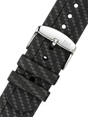 Correa de plástico Morellato Lambro M 4986C28.019, negro