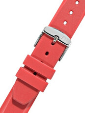 Correa roja Morellato Lugano Rubber 5183556.083 M (plástico/caucho)