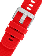 Correa de silicona roja Morellato Byte 5654187.083 M