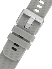Correa de silicona gris Morellato Byte M 5654187.093
