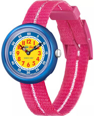 Flik Flak Azul ZFBNP190 con correa rosa