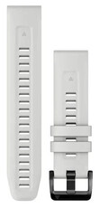 Correa de silicona Garmin 22mm (para Garmin Fenix 8/7/6 (47mm), Epix 2, etc.), blanco V1, QuickFit, 010-13123-00