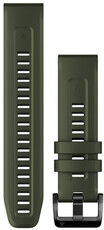 Correa de silicona Garmin 22mm (para Garmin Fenix 8/7/6 (47mm), Epix 2, etc.), verde V1, QuickFit, 010-13111-03