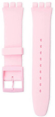 Correa de silicona Ricardo 17mm (pro Swatch), rosa