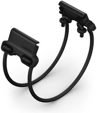 Correa de silicona Garmin 26mm Bungee Mount (para Garmin Fenix 8/7X/6X (51mm), Tactix, etc.), negro, QuickFit, 010-13249-02
