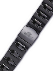Brazalete de acero inoxidable Orient KDANH0Z, negro