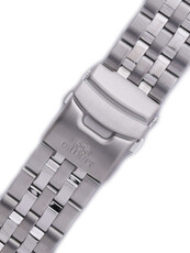 brazalete de acero inoxidable Orient PDEACSS 24mm (para modelo TT0Q), plateado