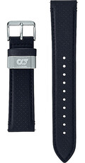 Correa de piel Casio 10634890 22mm (pro Casio EQB-1200AT), azul
