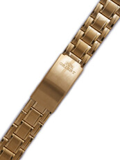 Brazalete de acero inoxidable Orient KBBAYGG, dorado