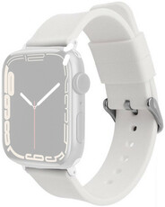 Correa de silicona Ricardo (pro Apple Watch 38/40/41mm), blanco V2