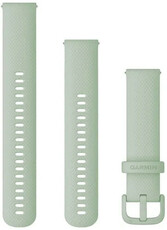 Correa de silicona Garmin 20mm (para Venu, Venu Sq, Venu 2 plus y otros), verde, Quick Release, + parte extendida, 010-12924-82