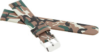 Correa de piel sintética JVD RJ7203.3 16mm, camuflaje, infantil