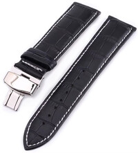 correa de cuero Ricardo Cortona, negro, Quick Release