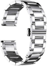 Pulsera de acero plateado Ricardo Siena + acortador