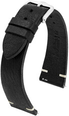 Correa de piel negra Hirsch Bagnore L 05502050-2 (Teletina)
