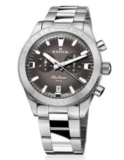 Edox SkyDiver Cronógrafo Quartz 10116-3-gridn Edición Limitada 1000pcs ( + correa de repuesto )