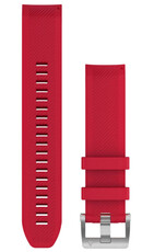 Correa de silicona Garmin 22mm (pro Garmin Fenix 8/7/6 (47mm), Epix 2 aj.), rojo V4, QuickFit