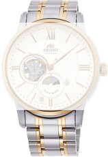 brazalete de acero inoxidable Orient UM010111Z0 21mm (para model RA-AS00), bicolor