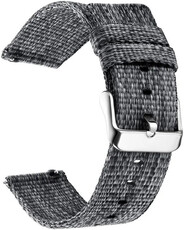 Correa de liberación rápida 20mm, nylon, negro, hebilla de acero (Garmin Venu, Venu Sq, Venu Sq 2, Venu 2 plus, etc.)